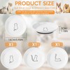 FoiiLiio Ceramic Cat Bowl Set of 3