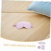 ORFOFE Sleep Eye Cover Set Soft Silk Eye Mask with