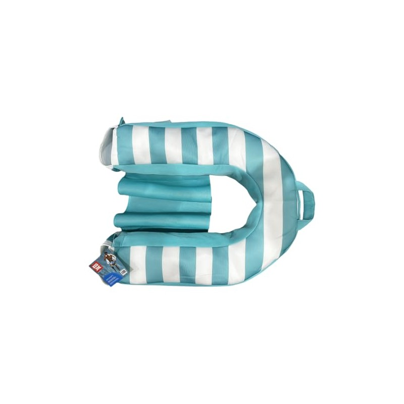 Big Joe Noodle Sling Pool Float Turquoise/White