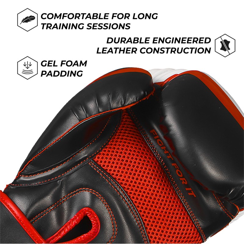 Sanabul Essential Gel Boxing Gloves for Men & Women, Kickboxing