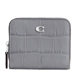 Coach Embossed Croc Billfold Wallet