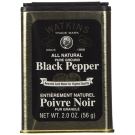 Watkins Ground Black Pepper, 2 Ounces