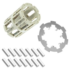 Caltric Front Differential Roll Cage Armature Plate fits Polaris Ranger Crew 700 2008-09