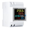 DEWIN Electric Meter, 6 in 1 Digital Energy Meter 100A