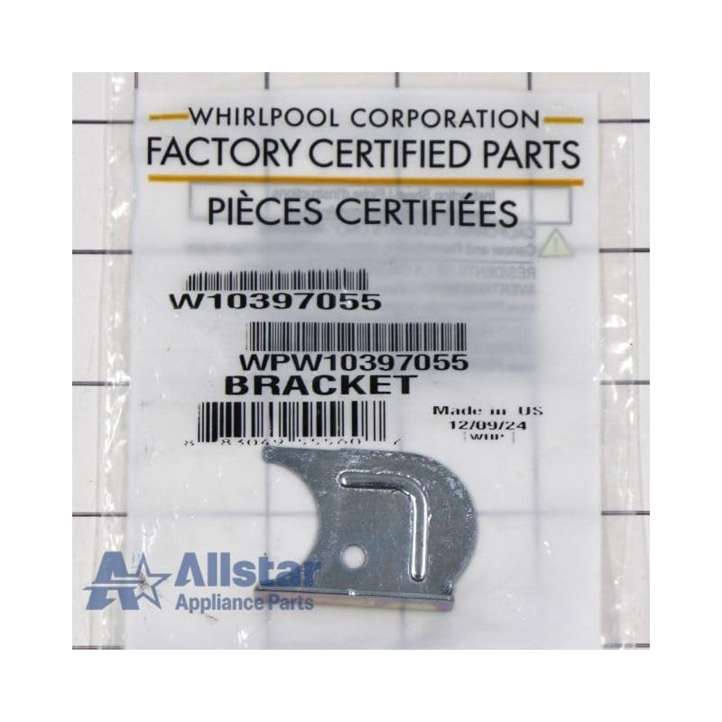 WPW10397055 Refrigerator Door Stop Bracket