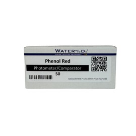 Water Test Reagents for PoolLab 1.0 & 2.0 - pH | 6.5 - 8.4 mg/l (ppm) | Measurement Reagent - Phenol Red. Shelf life of tablet reagents: 2 years. (TbsPph50)