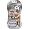 BIC Flex 5 Hybrid Men's Razors with Refills