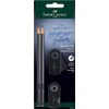 Faber-Castell 218472 - Sparkle Pencil Set with Sharpener, Eraser and