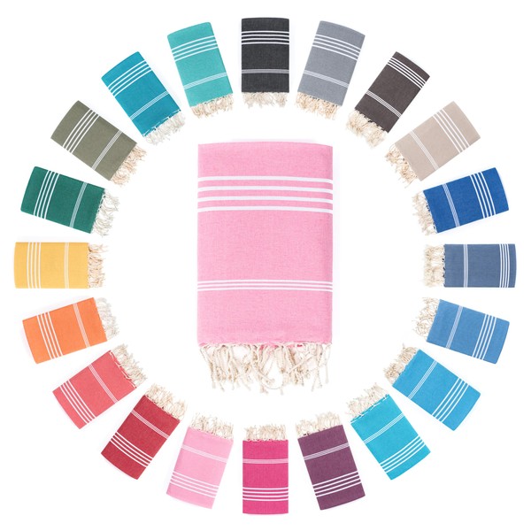 Darido Handmade Turkish Fouta Hammam Towel - XXL Sauna, Bath,