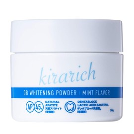 Whitening Toothpaste, Whitening Powder, 45% Natural Apatite, Patented Ingredient, Kirarich, 1.1 oz (30 g)