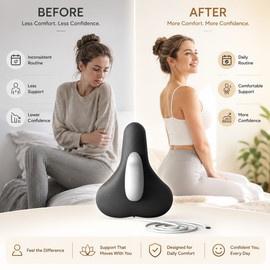 Electric Pelvic Floor Trainer for Women – Ergonomic Kegel Exercise Tool with Vibration Comfort Support