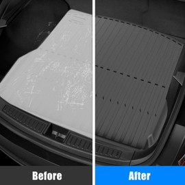 Trunk Bed Mat for CR-V 2017-2022 Accessories– All-Weather Heavy-Duty TPE Cargo Mat, Durable Protection for Vehicle Trunk