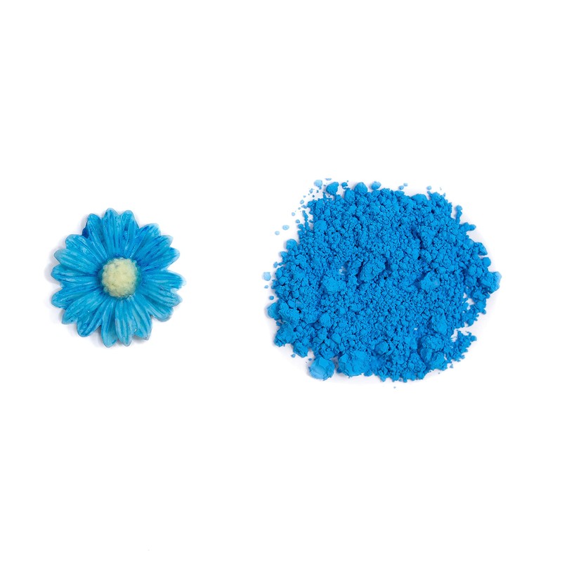 Sunflower Sugar Art Neon Blue Glow In The Dark Petal