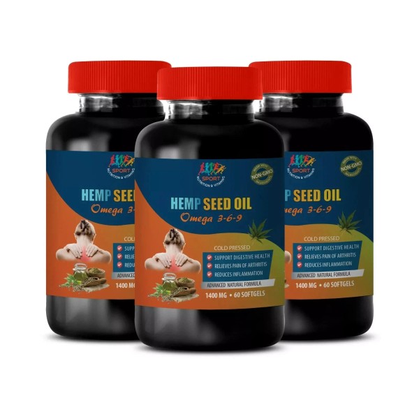 SPORT NUTRITION & VITAMINS Wellness remedy - HEMP SEED OIL