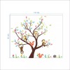 DaraBaby Vinil Infantil Arbol De Dibujos Animados Mono Ardilla