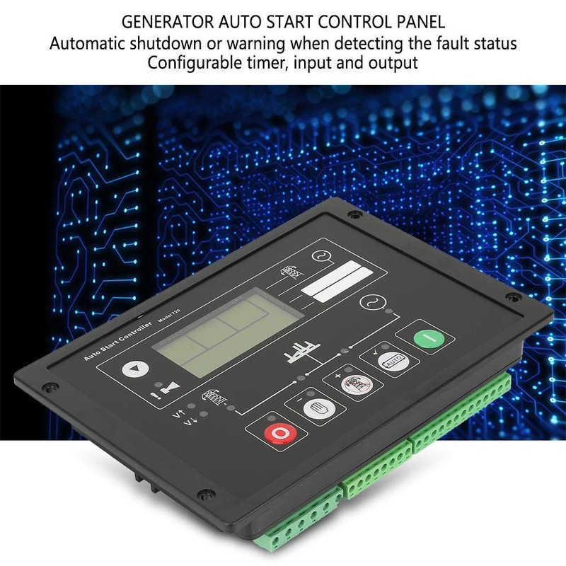 Generator Control Panel, Generator Controller Auto Start for Electronics Spare