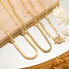 CHESKY Gold Layered Herringbone Necklaces for Women, Trendy 14K Gold