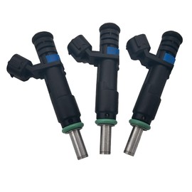 JESBEN 006-622 3pcs Fuel Injectors 8 Holes Replacement for Sea-Doo Challenger GTI GTR GTX RS RXP RXT Speedster Wake 1503 4-Tec 155-510 HP 420874846 420874834