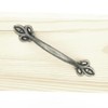 Hymyily 10-Piece Set Zinc Alloy Arch-Shaped Antique Handles Retro Bow-Shaped