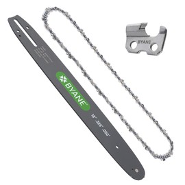 18 Inch Carbide Chainsaw Bar and Chain Combo, .325" Pitch, 050" Gauge, 72 Drive Links Fits Husqvarna 435, 440, 545, 345, 350, 51, 55 RANCHER, Oregon M72 584408 36892 and More