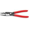 Knipex Pliers for Electrical Installation black atramentized, plastic coated 200