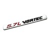 SSDD 2pcs 5.7L Vortec Hood Emblems Engine Badge 3D Decal