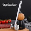 Meat Tenderizer Hammer, Double Side, Heavy Duty Stainless Steel Meat