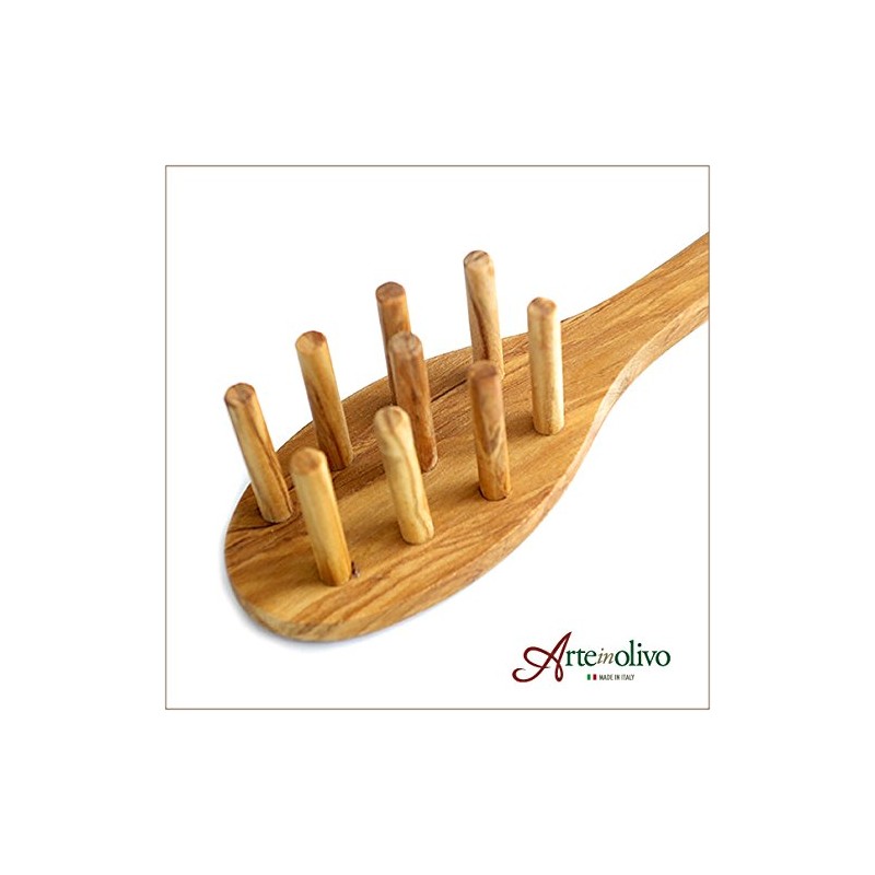 [arteinolivo] Olive Wood Spaghetti Spoon (31 cm)