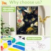 Reivworl Cat Paint by Numbers Kit for Adults, Cat Adults