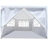 10x10 Outdoor Party Tent with 4 Removable Walls - Wedding