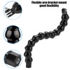 Universal Sports Camera Hose Holder, Flexible Arm Mount, Gooseneck Action