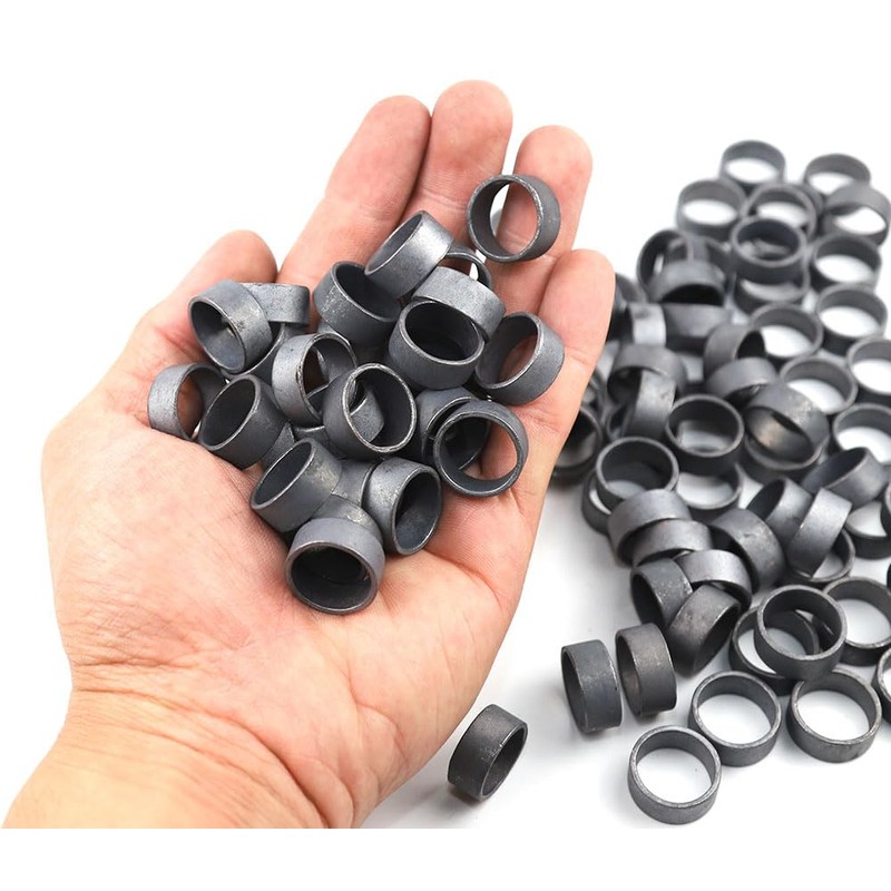 TenKeAuto 120 Pack Copper PEX Crimp Rings 1/2 inch for