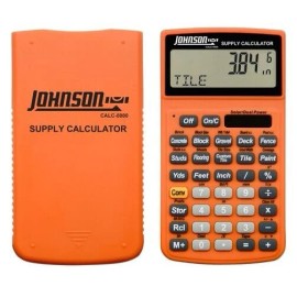 Johnson Supply Calculator for Home Improvement Preprogrammed Trade Functions