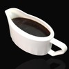 Cobata 24oz Large Capacity Gravy Boat - Upgrade Premium White
