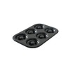 Nordic Ware 6 Cavity Donut Pan, Metal