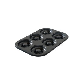 Nordic Ware 6 Cavity Donut Pan, Metal