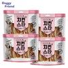 Chicken Star Charcoal Twisting 300g / 치킨스타 숯불꽈배기 300g x4강아지육포반려견육포강아지간식반려견간식반려동물전용간식훈련용간식