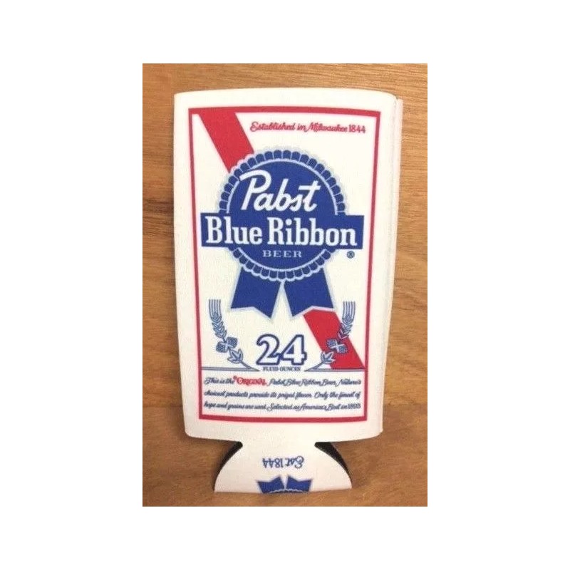 Pabst Blue Ribbon PBR Beer Koozie 24 oz Tall Can