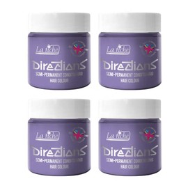 La Riche Directions Semi-Permanent Hair Colour 100ml Tin 4 Pack (Antique Mauve)