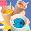 Slushie Cup 200ml Easy Operation Durable PP Aluminium Light Portable