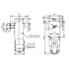 ShangHJ 4 Sets DC Gearbox Motor TT Motor 200RPM Tire