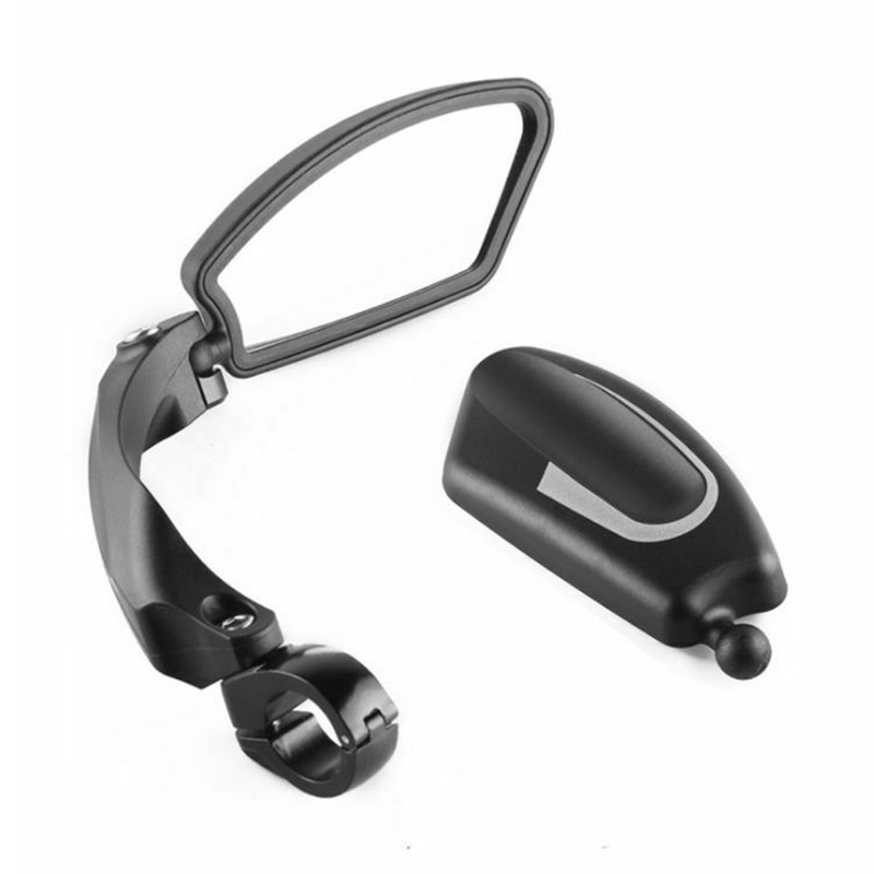 Cycling Bike Handlebar Rear View Mirror Stainless Steel Mirror Surface