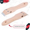 KOTARBAU® Pulling Blade Scraper 40 mm with Wooden Handle for
