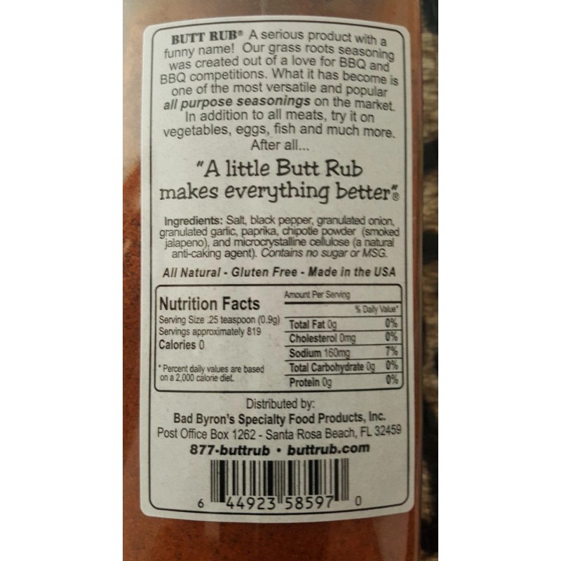 Bad Byron's No Sugar No MSG All Purpose Spicy Bad
