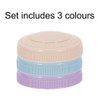 YöL Pack of 3 Small Food Containers Dip Pots Fruit