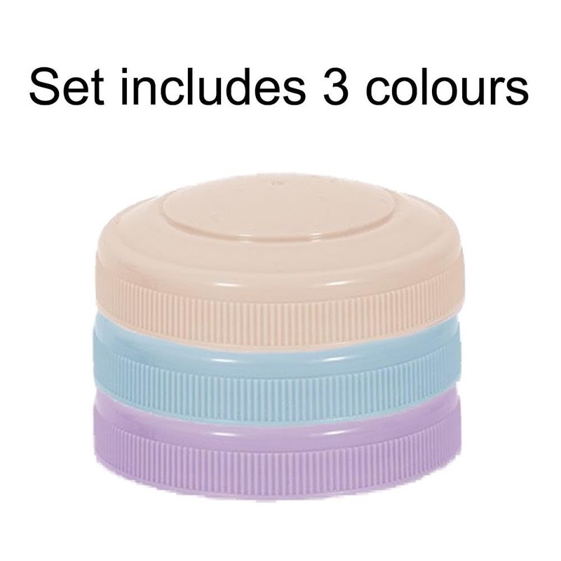 YöL Pack of 3 Small Food Containers Dip Pots Fruit