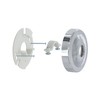 Danco 12005 Shower Arm Stabilizer Bracket and Flange Cover, No