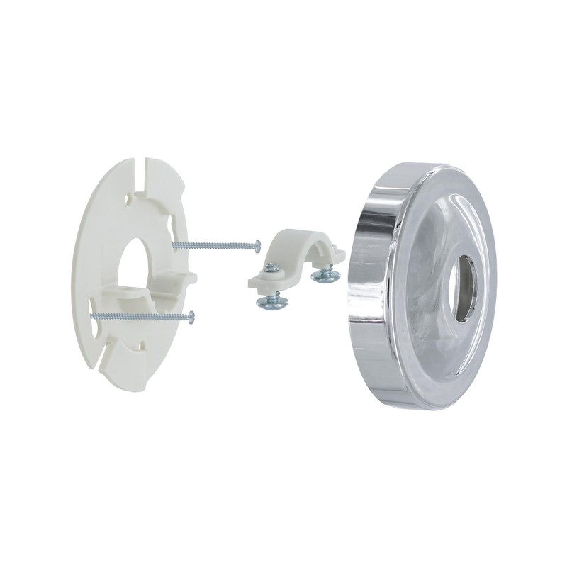 Danco 12005 Shower Arm Stabilizer Bracket and Flange Cover, No