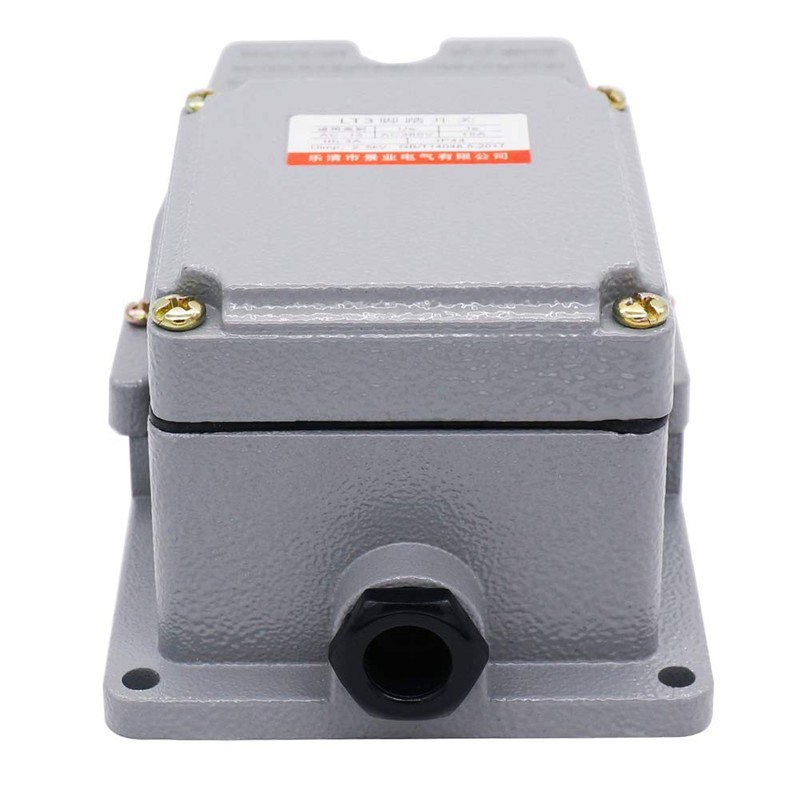 Twidec/AC 380V 15A Heavy Duty Foot Switch SPDT NO NC