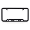 Ford Bronco UV Printed Plastic License Plate Frame